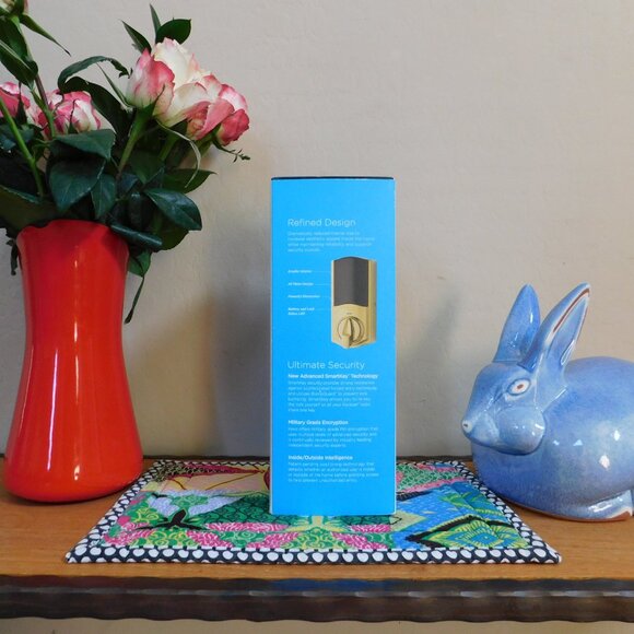 NIB Kwikset Kevo (2ndGen) Touch to Open Smart Keyless Bluetooth Deadbolt Lock - Picture 2 of 16